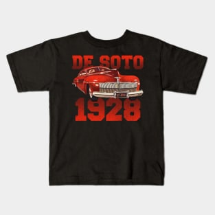 1928 red vintage de soto Kids T-Shirt